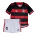 Flamengo Dětské Oblečení Domácí Dres 2023-24 Krátkým Rukávem (+ trenýrky)